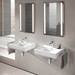 Grohe Cube Ceramic 600mm 1TH Wall Hung Basin - 3947300H profile small image view 3 