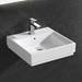 Grohe Cube Ceramic 500mm 1TH Wall Hung Basin - 3947400H profile small image view 3 