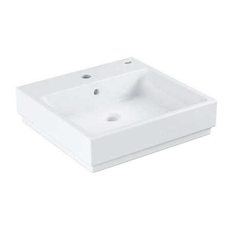 Grohe Cube Ceramic 500mm 1TH Wall Hung Basin - 3947400H