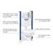 Grohe Solido Compact Bau Ceramic Rimless 5-in-1 Pack - 39900000 profile small image view 2 