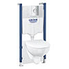 Grohe Solido Compact Bau Ceramic Rimless 5-in-1 Pack - 39900000 profile small image view 1 