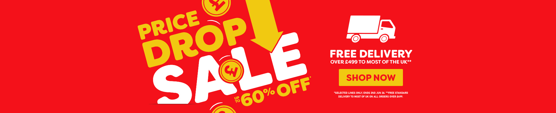 May Price Drop - Free Del