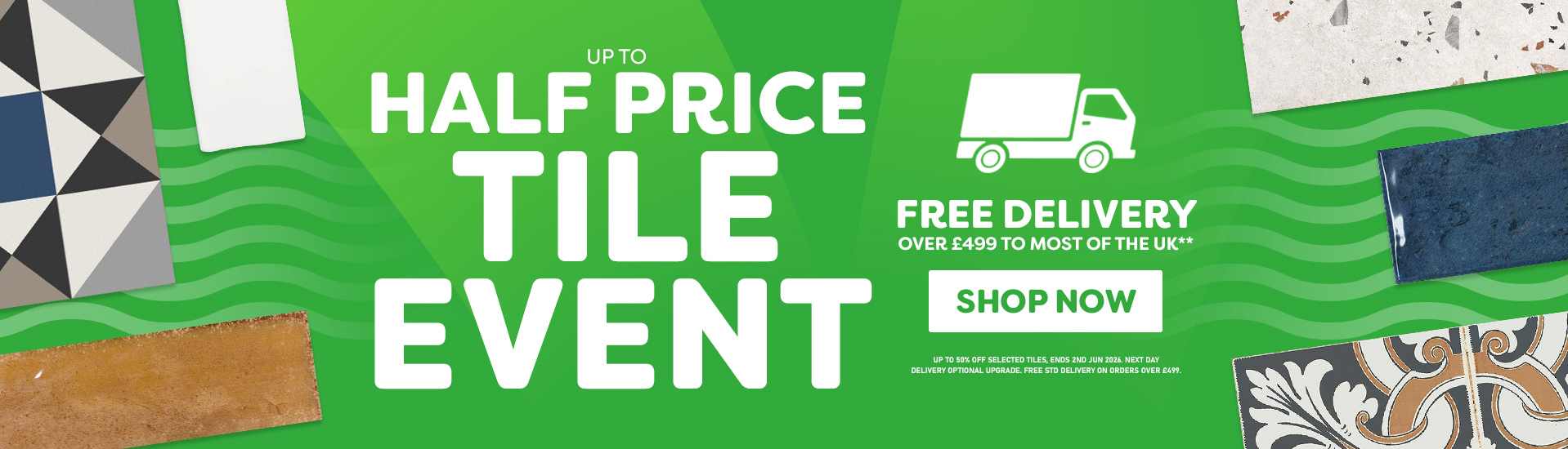 Big Tile Sale Event