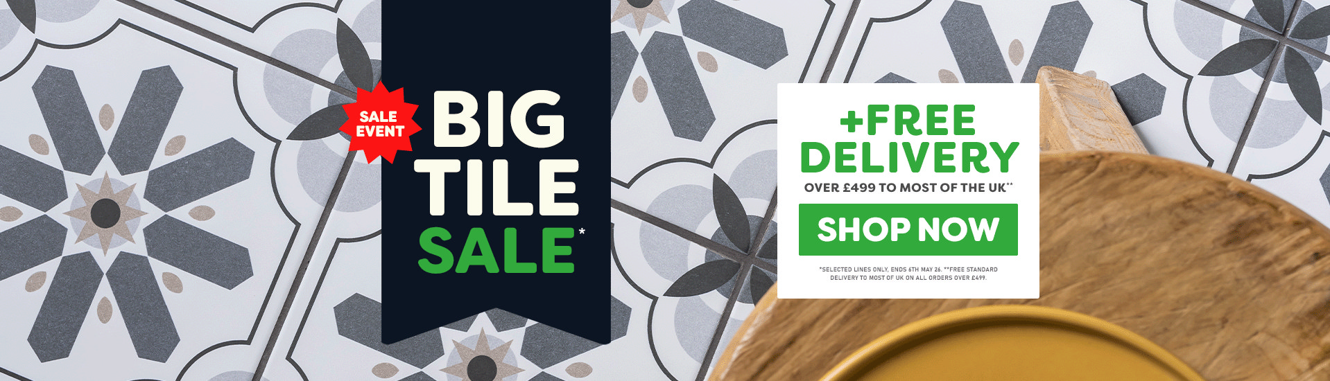 Big Tile Sale Event
