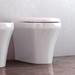 Britton Bathrooms Fine S40 Back to Wall WC with Soft Close Seat profile small image view 2 
