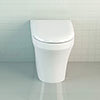 Britton Bathrooms Fine S40 Back to Wall WC with Soft Close Seat profile small image view 1 