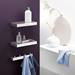 Zack Linea 26.5cm Bathroom Shelf - Polished Finish - 40028 profile small image view 2 