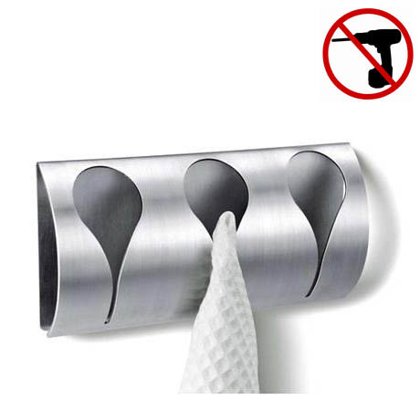 Zack Genio Towel Clip Rack - Stainless Steel - 40149