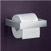 Zack Linea Wall Mounted Toilet Roll Holder - Stainless Steel - 40386 profile small image view 2 