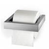 Zack Linea Wall Mounted Toilet Roll Holder - Stainless Steel - 40386 profile small image view 1 
