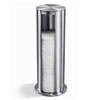 Zack Yara Freestanding Cotton Pad Dispenser - Stainless Steel - 40408 profile small image view 1 