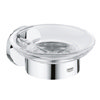Grohe Essentials Soap Dish with Holder - 40444001 profile small image view 1 