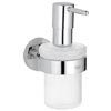 Grohe Essentials Soap Dispenser with Holder - 40448001 profile small image view 1 