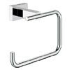 Grohe Essentials Cube Toilet Roll Holder - 40507001 profile small image view 1 