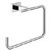 Grohe Essentials Cube Towel Ring - 40510001 profile small image view 1 