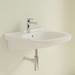Villeroy and Boch ViCare 600mm Wheelchair Accessible Washbasin - 41196001 profile small image view 3 