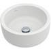 Villeroy and Boch Architectura 400 x 400mm Round Countertop Basin - 41254001 profile small image view 3 