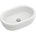 Villeroy and Boch Architectura 615 x 415mm Oval Inset Basin - 41666001 profile small image view 2 