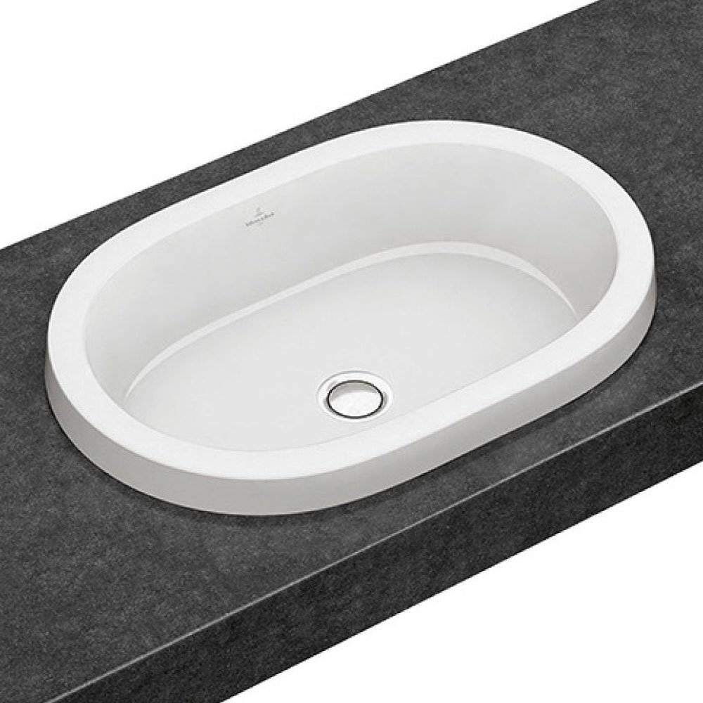 Villeroy and Boch Architectura 615 x 415mm Oval Inset Basin - 41666001