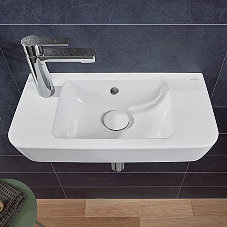 Villeroy and Boch O.novo Compact 500 x 250mm 1TH Handwash Basin