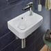 Villeroy and Boch O.novo Compact 360 x 250mm 1TH Handwash Basin profile small image view 2 