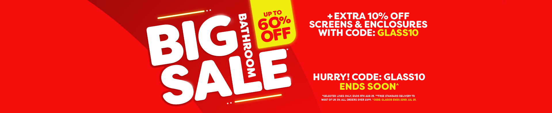 Big Bathroom Sale - Free Del