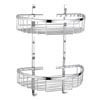 VitrA - Arkitekta Double Wall Basket - Chrome - A44053 profile small image view 1 