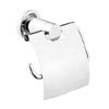 VitrA - Ilia Toilet Roll Holder with Cover - Chrome - A44390 profile small image view 1 