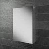 HIB Eris 40 Aluminium Mirror Cabinet - 45000 profile small image view 1 