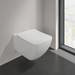 Villeroy and Boch Venticello Wall Hung Toilet Combi Pack - 4611RL01 profile small image view 4 