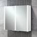 HIB Xenon 80 LED Mirror Cabinet - 46200 profile small image view 4 