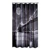Aqualona Brooklyn Bridge Polyester Shower Curtain - W1800 x H1800mm - 46449 profile small image view 1 