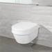 Villeroy and Boch Architectura DirectFlush Rimless Wall Hung Toilet + Soft Close Seat - 4687HR01 profile small image view 5 