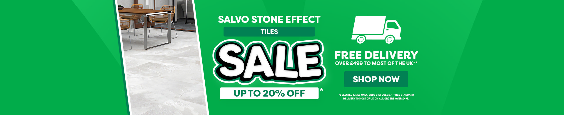 Salvo Tile Sale - Free Delivery