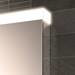 HIB Apex 80 LED Illuminated Mirror Cabinet - 47200 profile small image view 4 