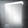 HIB Apex 80 LED Illuminated Mirror Cabinet - 47200 profile small image view 1 