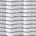 Aqualona Indigo Spot Polyester Shower Curtain - W1800 x H1800mm - 47422 profile small image view 2 