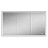 HIB Vanquish 120 Recessed LED Aluminium Mirror Cabinet - 47900 profile small image view 1 
