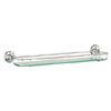 Roper Rhodes Avening Toughened Clear Glass Gallery Shelf - 4912.02 profile small image view 1 