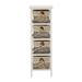 4-Drawer Rustic Storage Chest profile small image view 2 