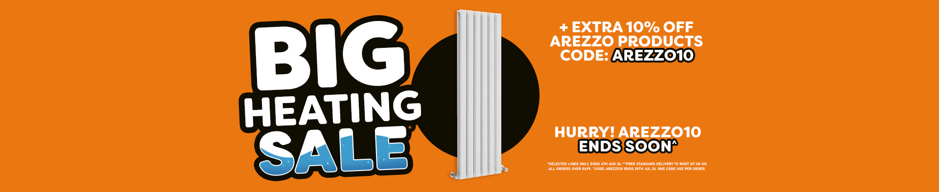 Heating July Sale - Free Deliv