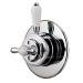 Aqualisa - Aquatique Thermo Concealed Thermostatic Valve with 8" Drencher Head & Arm - Chrome - 500.00.01-580.01 profile small image view 2 