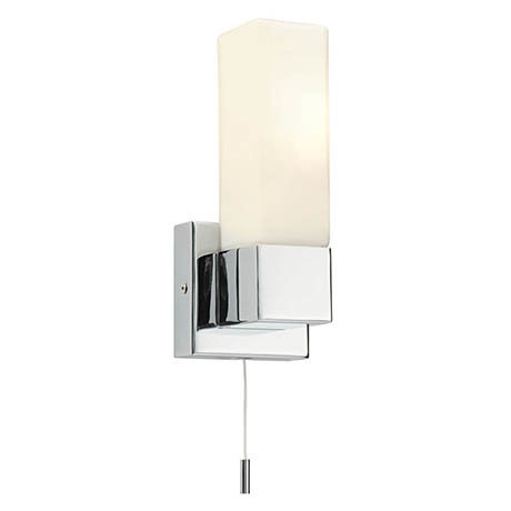Edon Square Wall Light with Pull Switch