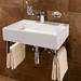 Villeroy and Boch Memento 1TH Wall Hung Basin profile small image view 3 