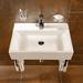 Villeroy and Boch Memento 1TH Wall Hung Basin profile small image view 4 