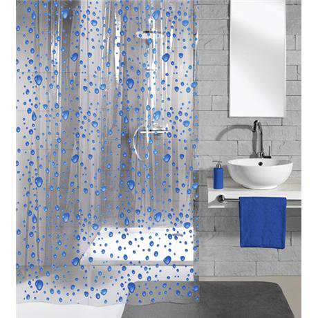 Kleine Wolke - Bubble PEVA Shower Curtain - W1800 x H2000 - 5192-769-305