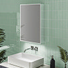 HIB Exos 50 LED Illuminated Mirror Cabinet - 53500 profile small image view 1 
