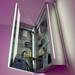 HIB Dimension 50 Bluetooth LED Illuminated Aluminium Mirror Cabinet - 54500 profile small image view 6 