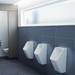 VitrA - S20 Model Syphonic Urinal (back water inlet) - 3 Options profile small image view 3 