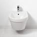 Villeroy and Boch Architectura Wall Hung Bidet - 54840001 profile small image view 2 